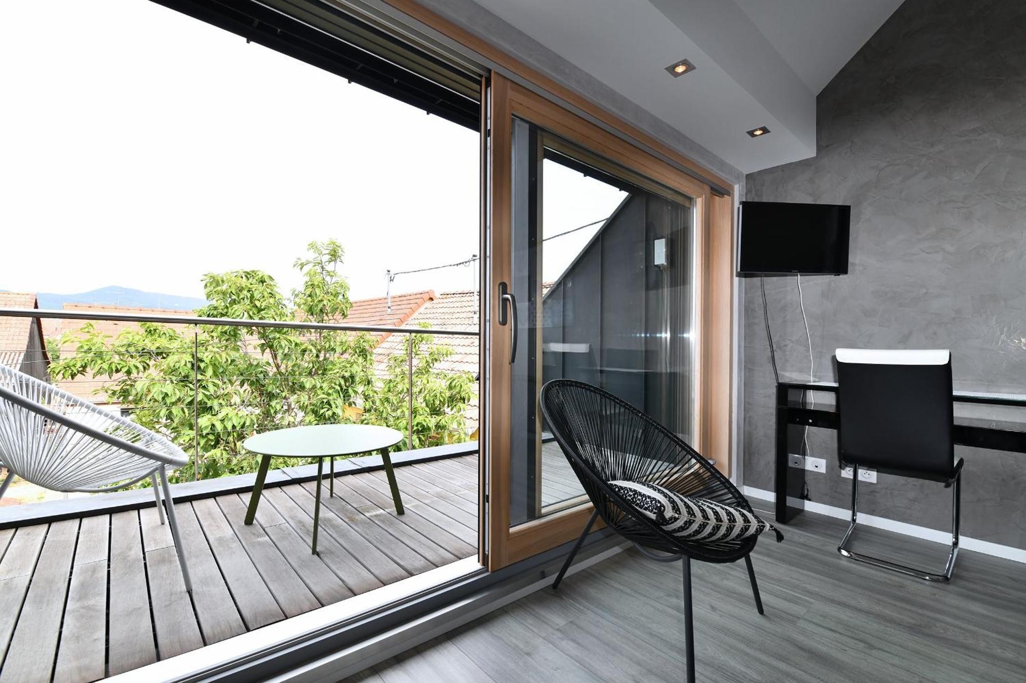 Gite Contemporain L'Hirondelle Guémar Kültér fotó